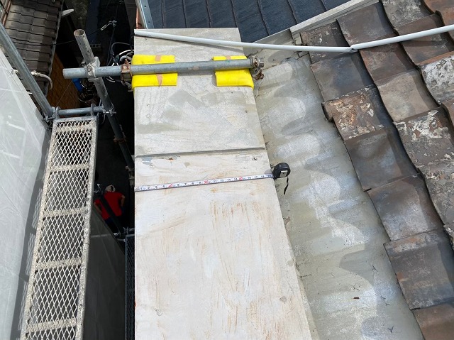 谷板金とパラペット